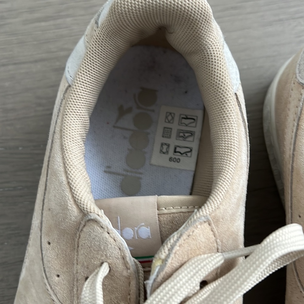 Diadora Game Low S Trainers In Beige men’s size 11 - Picture 4 of 7